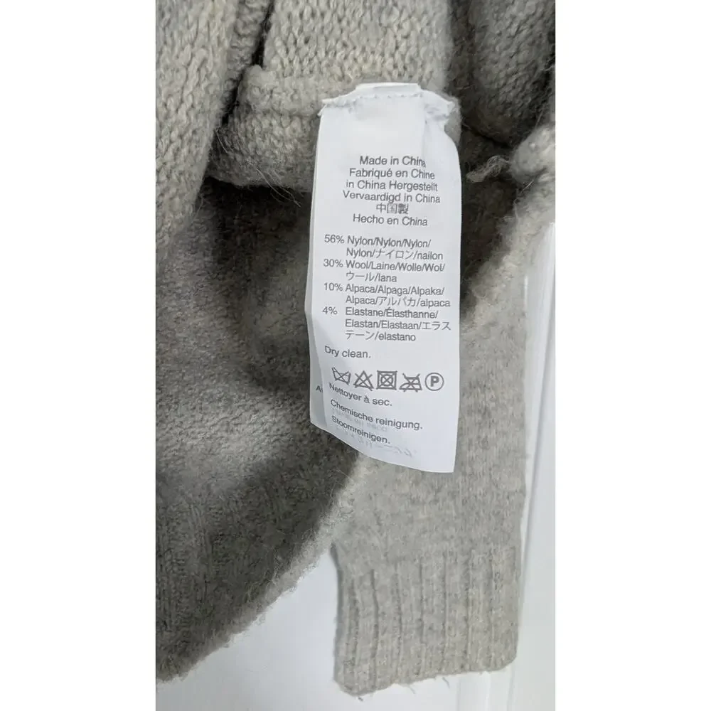 J. Crew Fair Isle Wool Blend Turtleneck Sweater  in Supersoft Yarn
